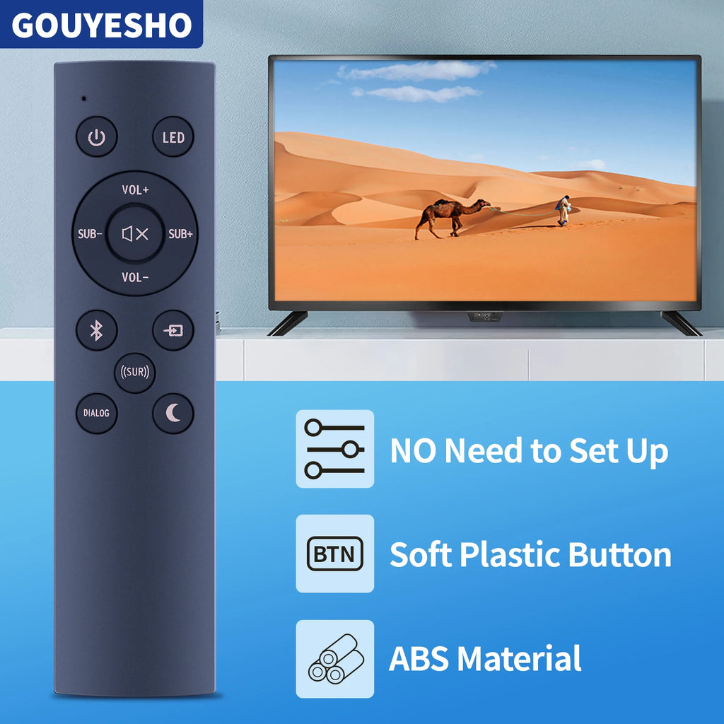 New Remote Control Fit for Klipsch Sound Bar 1067744 R-4b II 1067420 R-4BII,Klipsch Cinema 400 2.1 Sound Bar