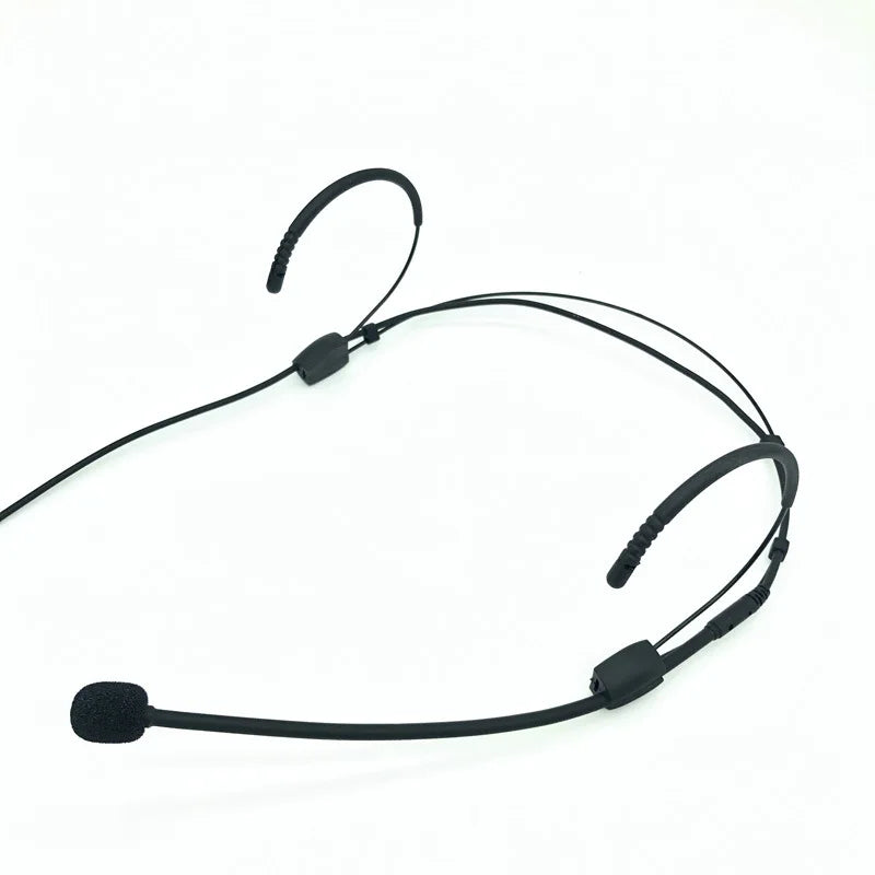 Wholesale Headset Unidirectional Skin Color Earhook Microphone 4 Pin Mini XLR for Wireless Transmitter System and Loudspeaker