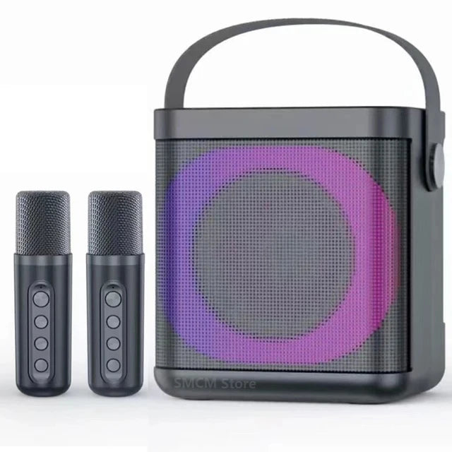 100W High Power Wireless Portable Microphone Bluetooth Speaker Sound Family Party Karaoke Subwoofer Boombox Caixa De Som Ys-307
