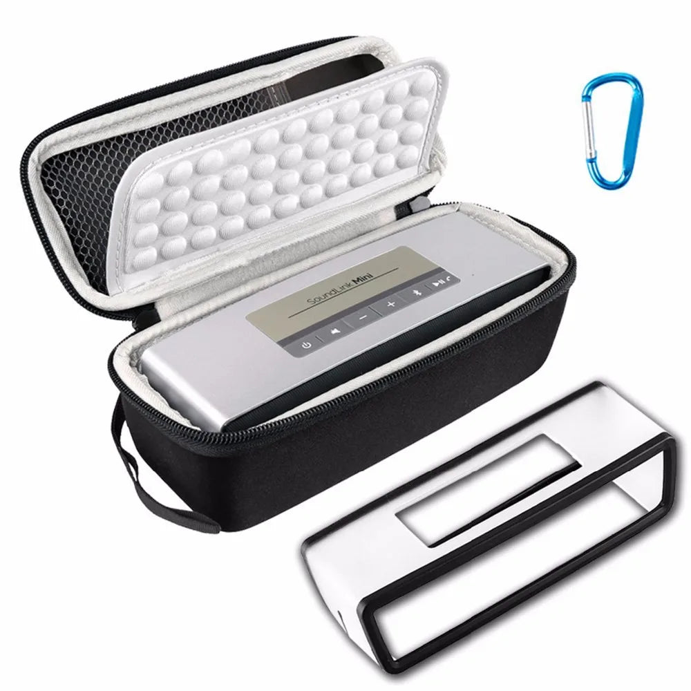 2018 New Top Mudder EVA Hard Travel Carrying Case With Soft TPU Case Cover for Bose Soundlink Mini I&Mini II Bluetooth Speaker