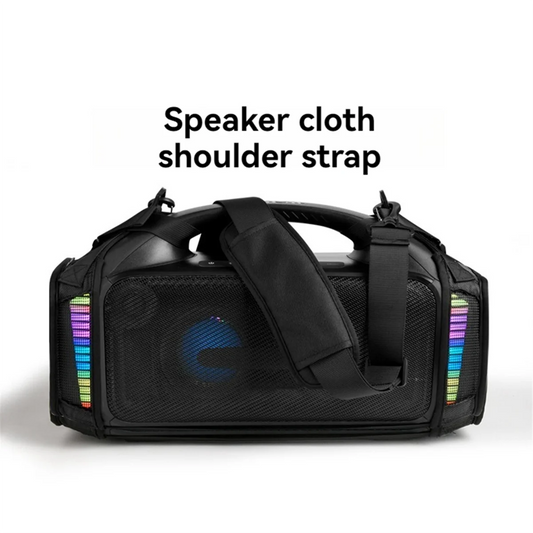 Portable Carrying Strap Case Nylon Fall-Proof Speaker Case With Adjustable Shoulder Strap for Tribit StormBox