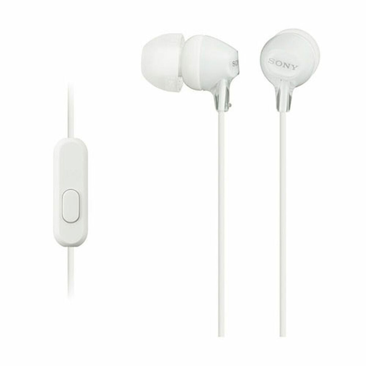 Headphones with Microphone Sony in-ear White