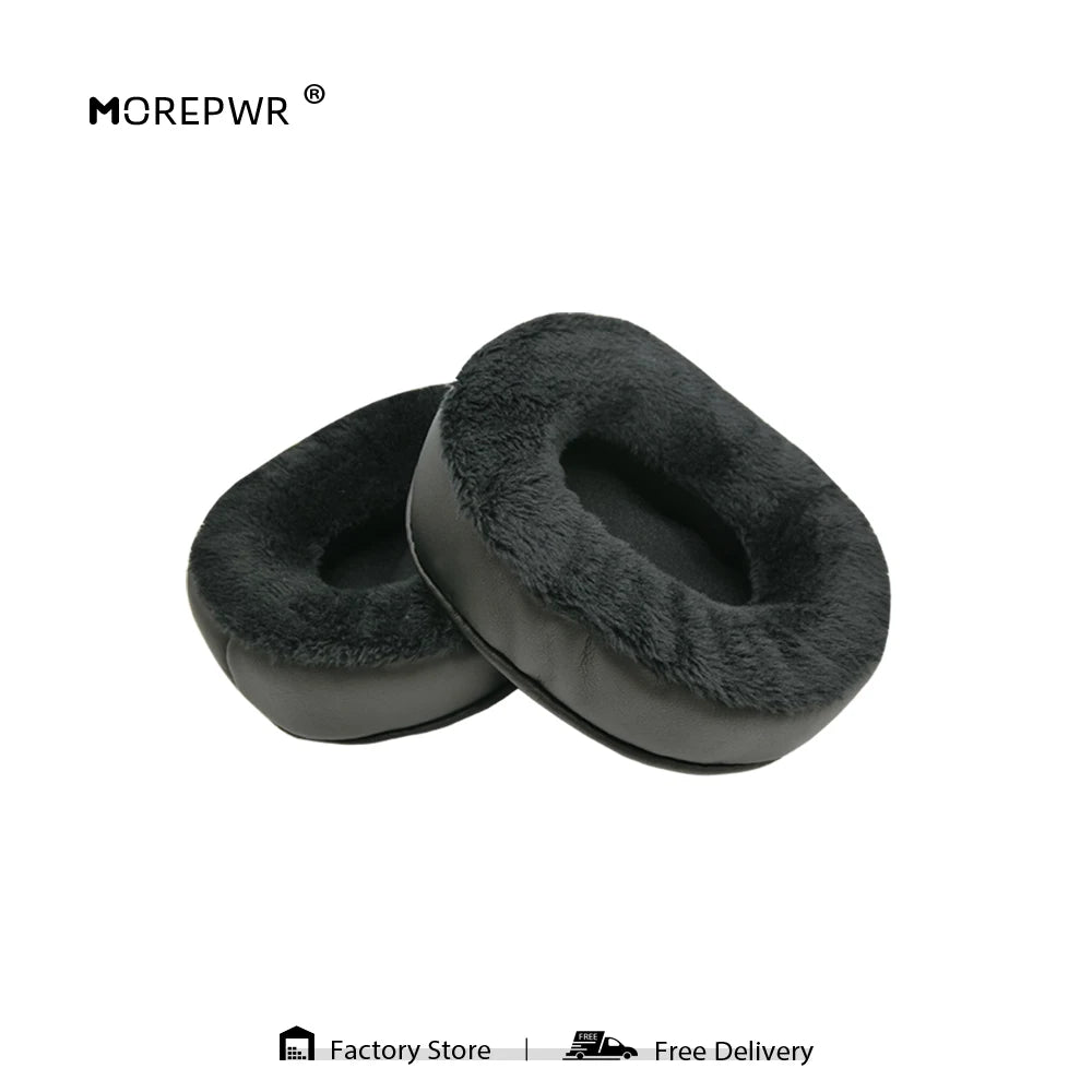 Morepwr Replacement Ear Pads for Klipsch Mode M40 Headset Parts Leather Cushion Velvet Earmuff Earphone Sleeve Cover