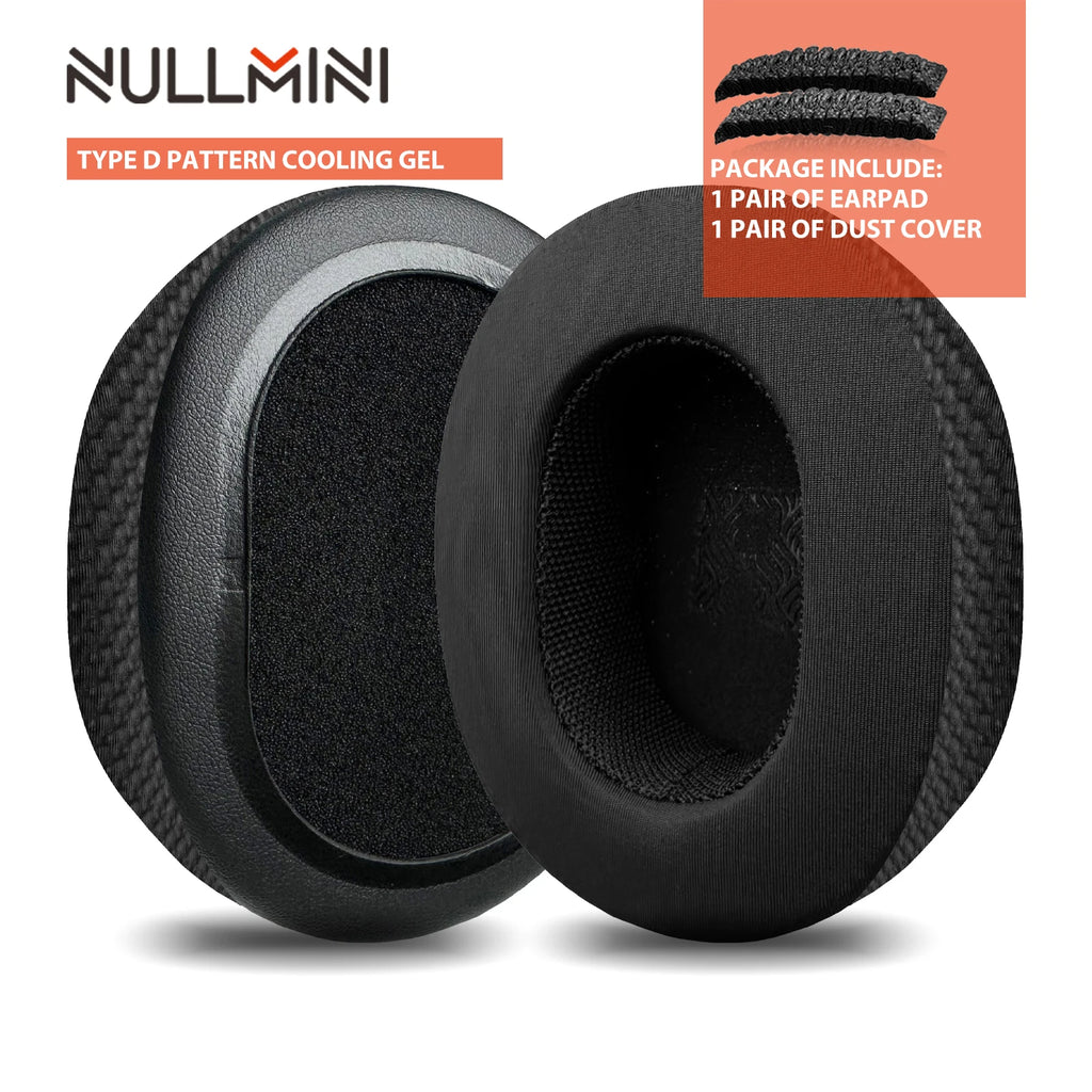 Nullmini Replacement Earpads for Klipsch Mode M40 Headphones Cooling Gel Ear Pads Cushion Sleeve