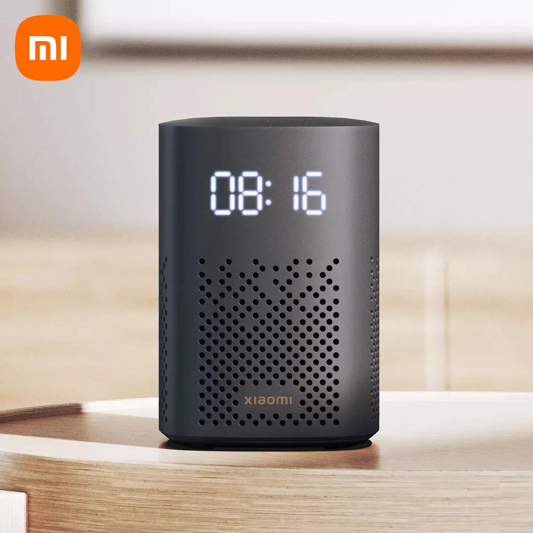 Xiaomi Ai Bluetooth Speaker Play WIFI Voice Control Smart Home With LED Digital Clock Child Mode Play Music Smart Remote Control