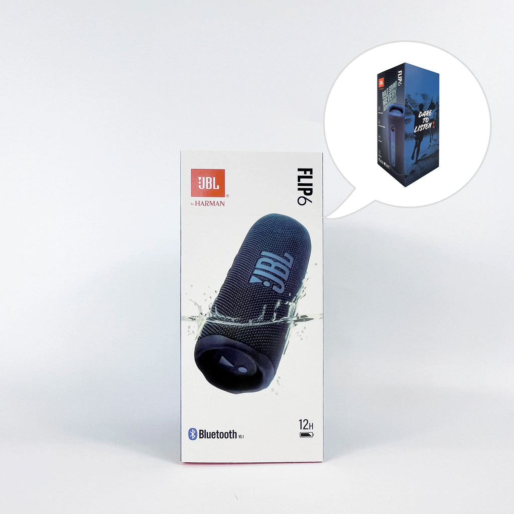 Original JBL FLIP 6 Bluetooth Speaker FLIP6 Portable IPX7 Waterproof Outdoor Stereo Bass Music Track Speaker Independent Tweeter