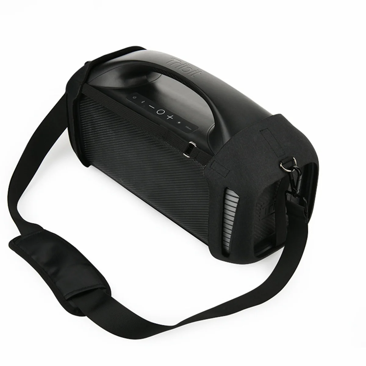 Travel Case Cover Fall-Proof Carrying Strap Protective Case With Adjustable Shoulder Strap for Tribit StormBox Blast