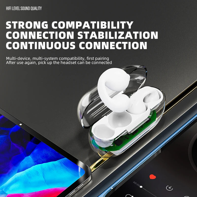 2023 Hot Sale Fashion B50 Wireless Headset Bt Headphones HIFI  200mah Large Battery Sports Earbuds TWS Earphone