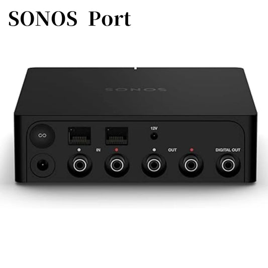 Sonos Port Versatile Streaming Component for Stereo or Receiver to Control via Sonos App or Apple AirPlay 2