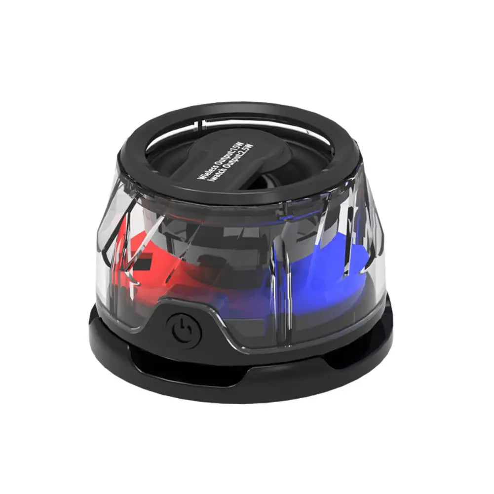 Mobile Phone Bluetooth Speaker Magnetic Subwoofer High Sound Quality Colorful Atmosphere Light Portable Bluetooth Small Colorful