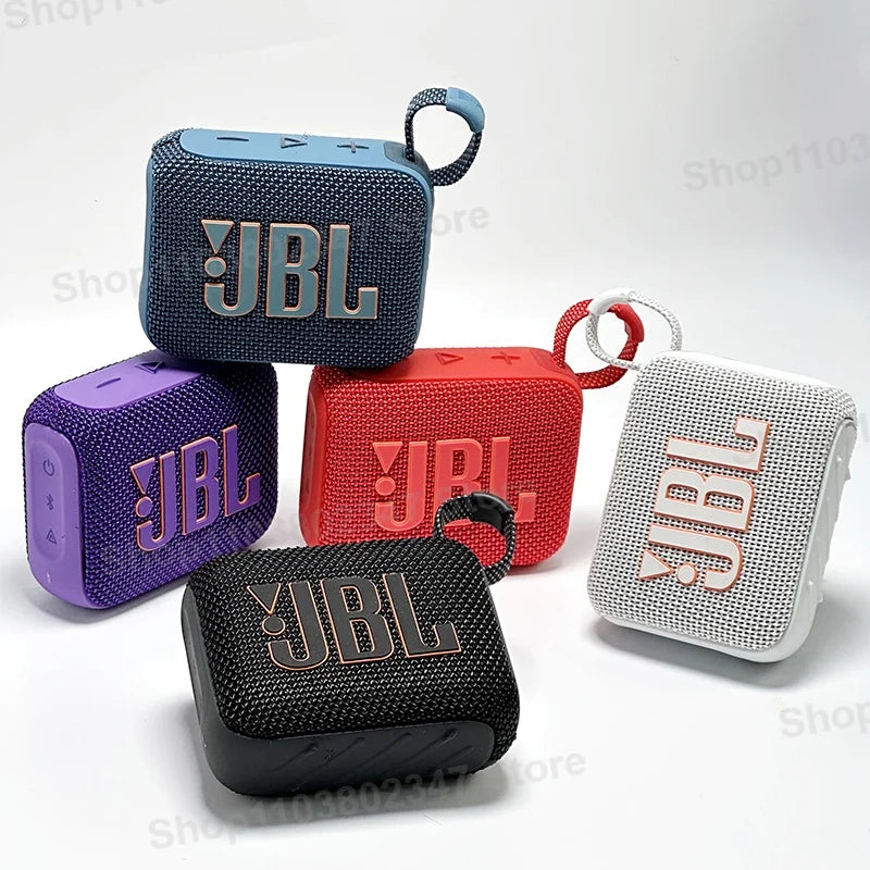 Original JBL GO 4 Wireless Bluetooth Speaker Portable Waterproof Speaker Outdoor Speakers Bass Party Speaker JBL GO4 HK Version