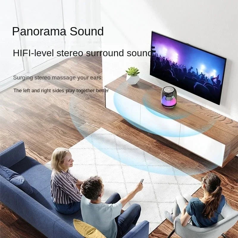 Harman Kardon IV Speaker Creative Gift Subwoofer Ambient Light Bluetooth Speaker