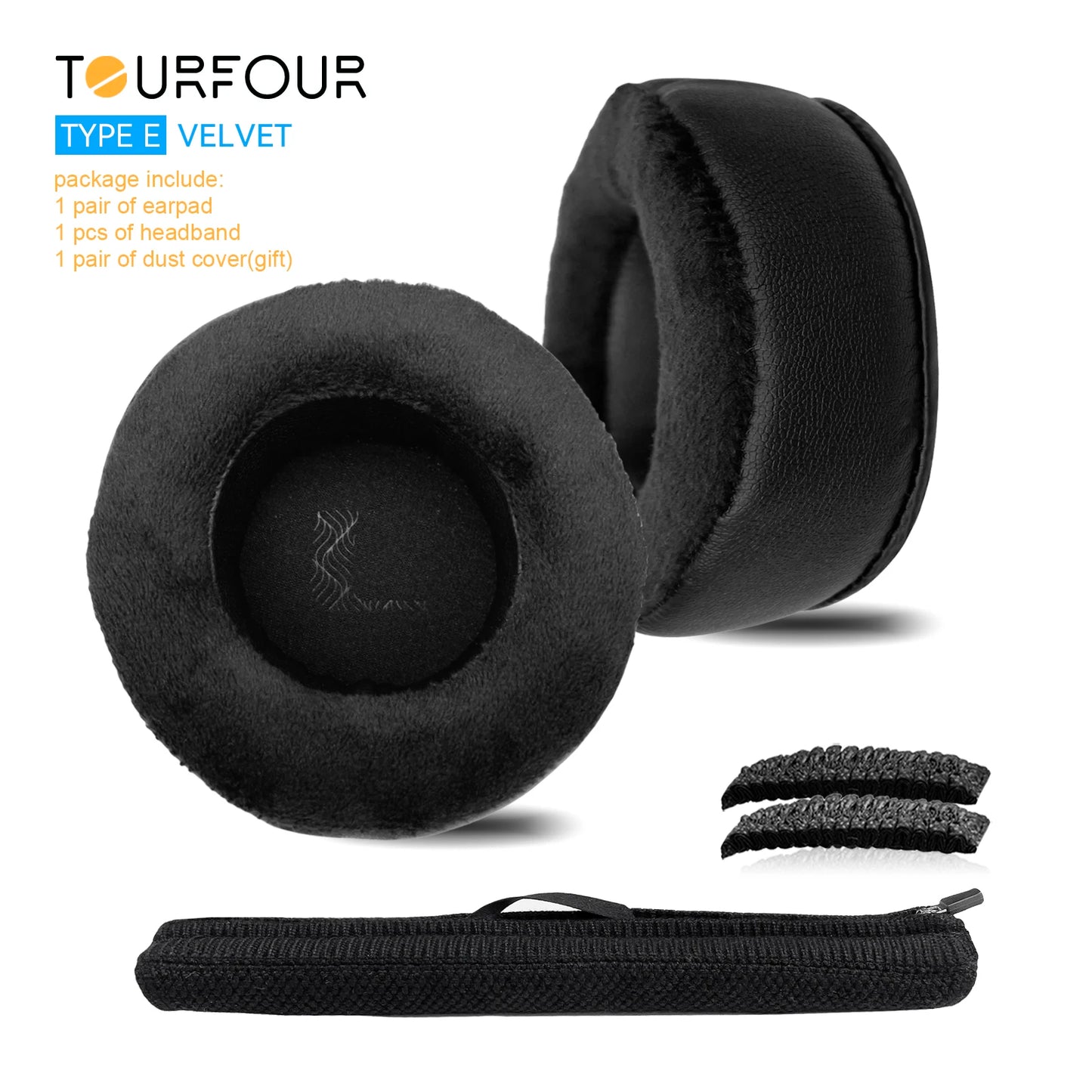 TOURFOUR Replacement Earpads for BANG & OLUFSEN BeoPlay H6,H4 Headphones Ear Cushion Headband