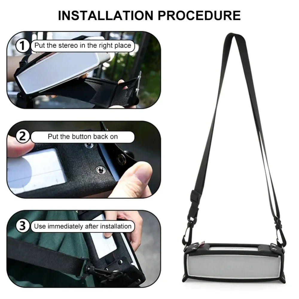 For Bluetooth Speaker Case for Bose SoundLink Mini 1 2 Sound Link I II Protector Cover Speakers Travel Pouch Bag Skin Box Access