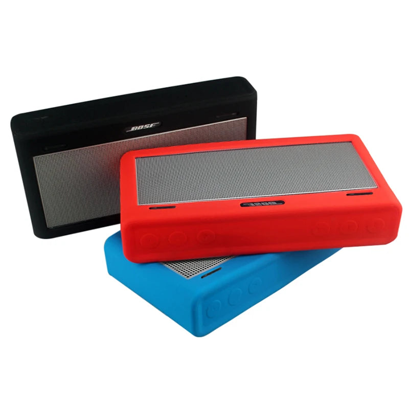 ZOPRORE Portable Durable Silicone Protective Cover for Bose Soundlink 3 Bluetooth Wireless Speaker Travel Carrying Case