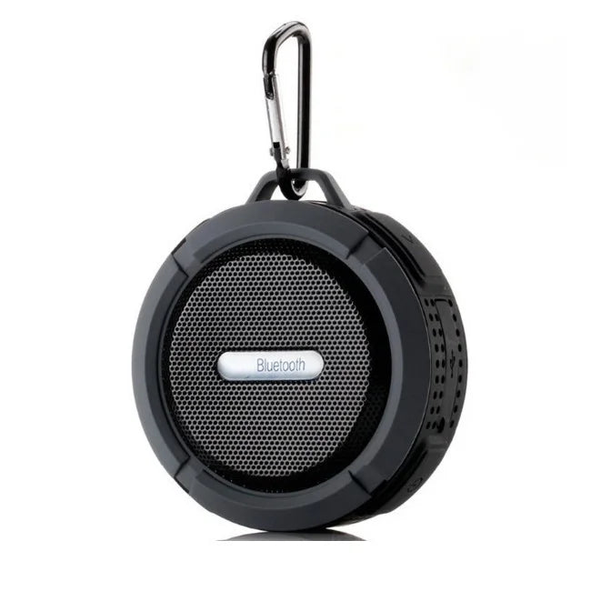 Bluetooth Speaker Wireless Waterproof Suction Cup Outdoor Sports Sound Box Mini Subwoofer for Shower Car Smart Phone MIC TF C6