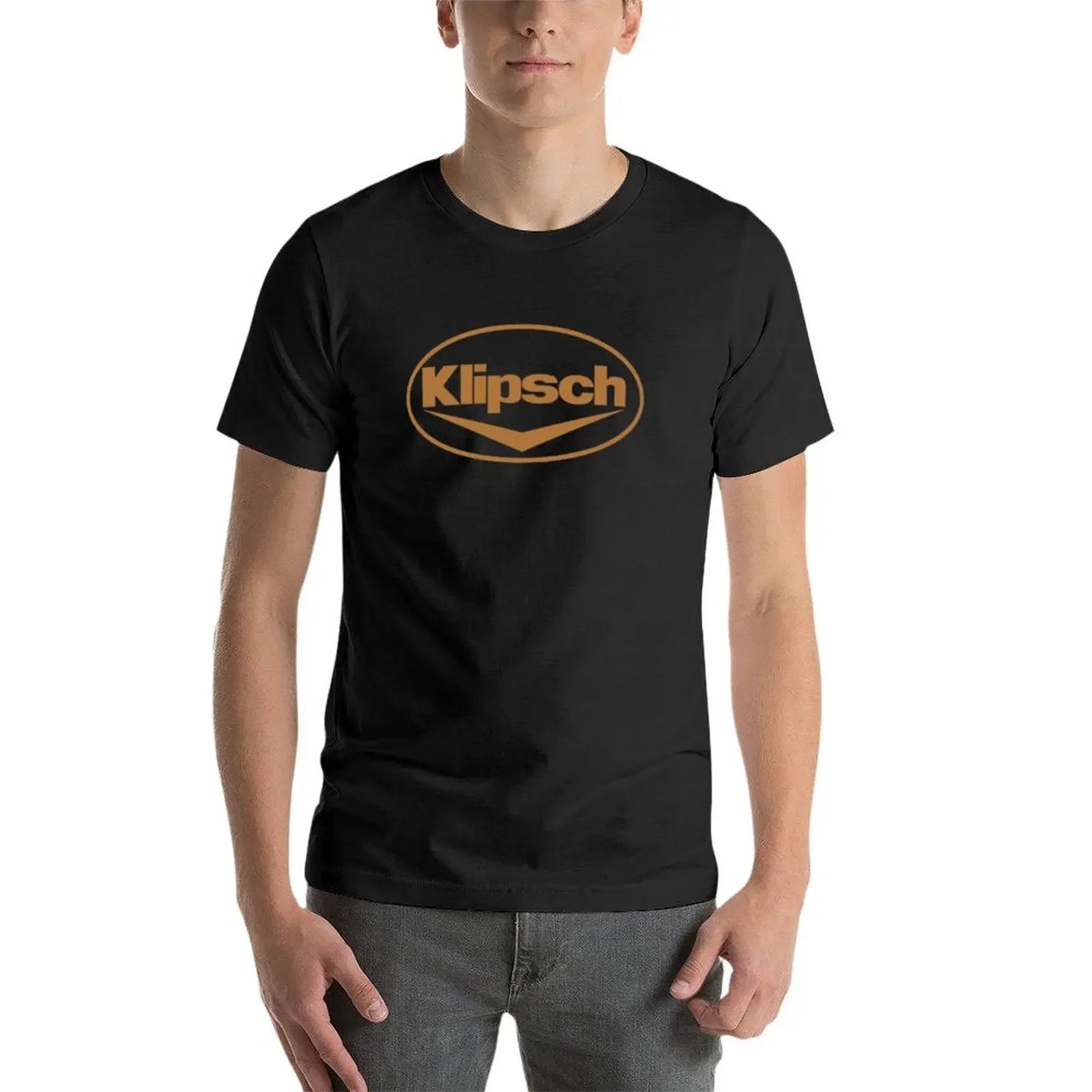 Best Selling Klipsch Logo Essential T-Shirt Oversized Funnys Sweat Men Clothing