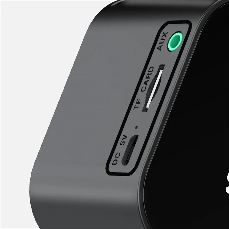 2024 Sound Bar Music Bass Outdoor Phone Bluetooth Speaker Receiver Fashion With HD Microphone Noise Cancelling Bass Earbuds