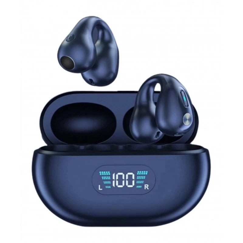 2023 Newest Business Gift Ear Earring Bone Conduction Headphone YYK Q80 Clip Wireless Earbuds Ambie Auricular Earphones