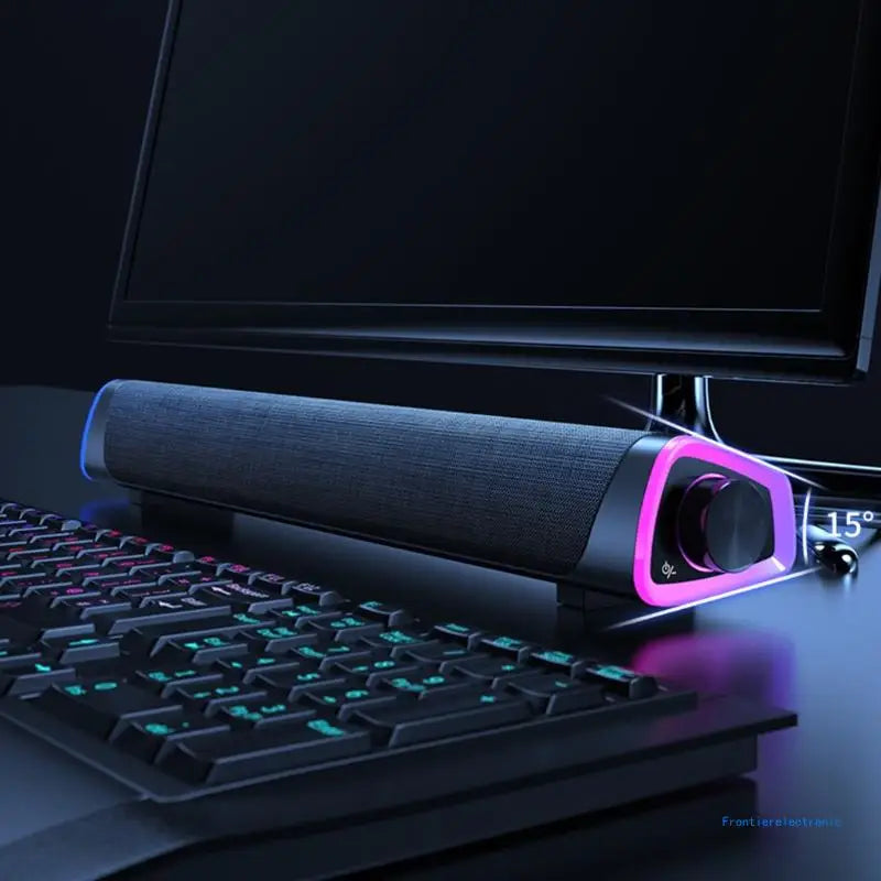 3D Surround Soundbar 5.0 Speaker Computer Speakers Stereo Subwoofer Sound Bar for Laptop PC Theater Aux DropShipping