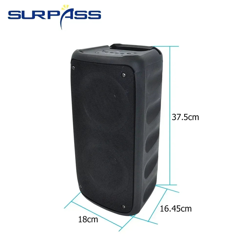 Dual 4inch Jbl Speaker20W Outdoor Portable Jbl Bluetooth Speakers Original withTF TWS FM Audience Sound Box for Home Hotel Party