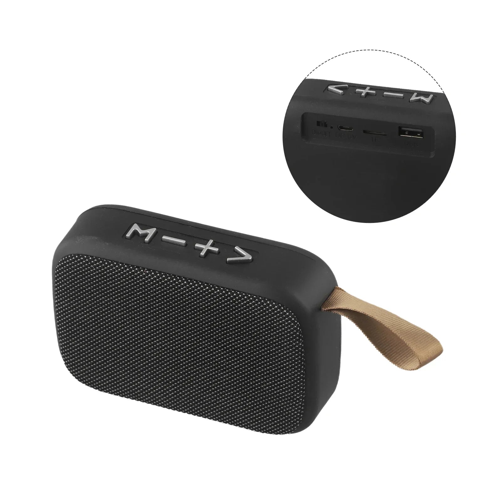 Connectivity Portable Wireless Sound Bar Sound Bar TF Card Compatible Wireless FM Radio Compatibility Connectivity