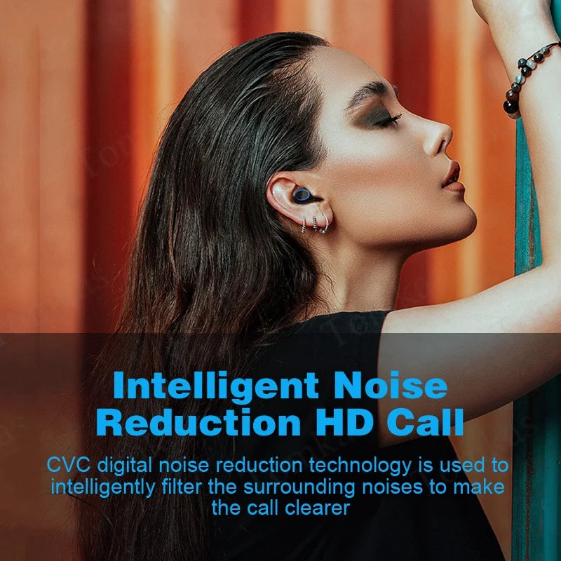 2022 Hot Sell Q66 True Wireless Earbuds Headset Fone Wireless Headphones Audifonos Q66 TWS Earphone With 6000mAH Power Bank