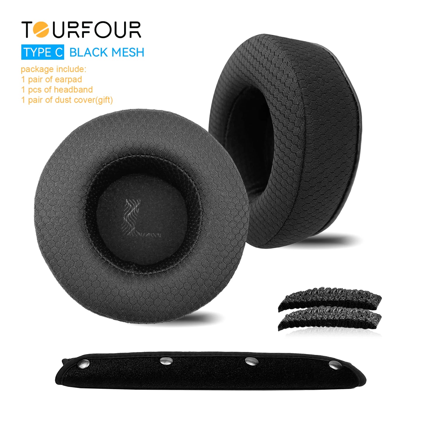 TOURFOUR Replacement Earpads for BANG & OLUFSEN BeoPlay H6,H4 Headphones Ear Cushion Headband