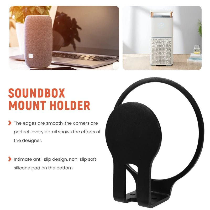 Wall Mount for Sonos Roam Speakers, Aluminum Alloy Soundbox Mount Support Holder for Sonos Roam Smart Speaker
