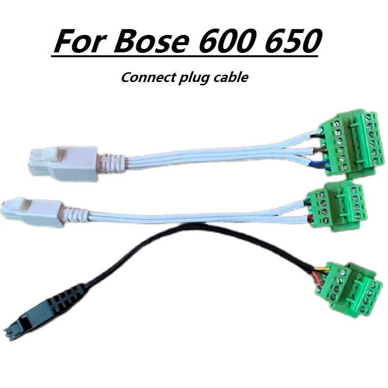 Original Plug Contact Cables for Bose 600/650 Audio Sound Speaker Replacement Rear Surround/Middle Plug Spare Parts