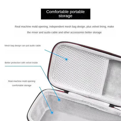 Replacement EVA Hard Travel Case Cover Bag Box for Tribit XSound Go Wireless Speaker Qiang