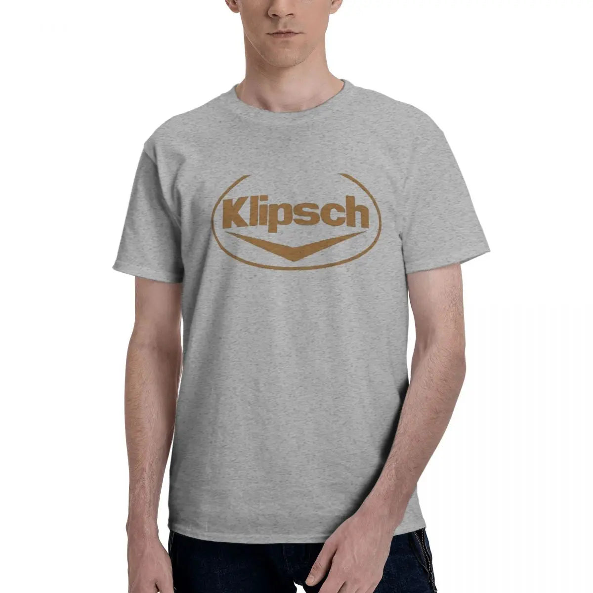 Best Selling Klipsch Logo T-Shirt Anime T-Shirt Tops T Shirt for Men Oversized T-Shirt New Streetwear O-Neck Cotton T Shirts