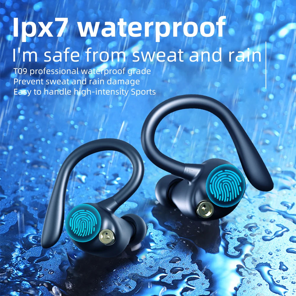 Workout Sport Gym Earhook Over Ear Ear Hook IPX7 Waterproof Wireless Running Earbud Earphone Headphone Headset Ear Buds for Sony