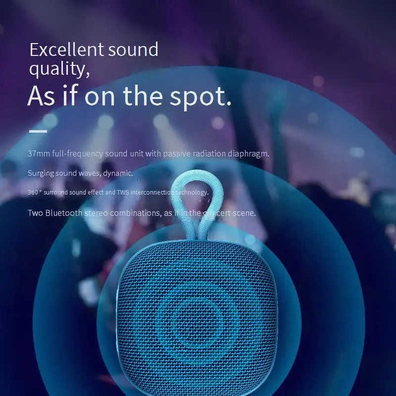 Future Genie Outdoor Wireless Bluetooth Speaker, Smart Small Portable New Small Speaker