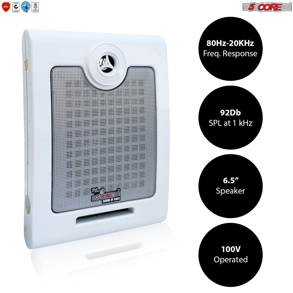 5Core Outdoor Wall Speakers High Performance Ceiling Mount Speaker 50W