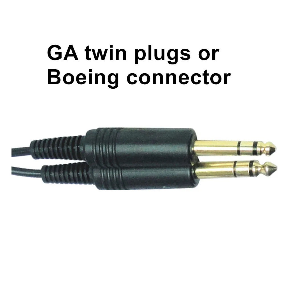 UFQ AV Mike-2 Aviation Headset Microphone Suit for Bose QC25,QC35 Also Can Work With  Sony or Sennheiser Headphone  Good Quality