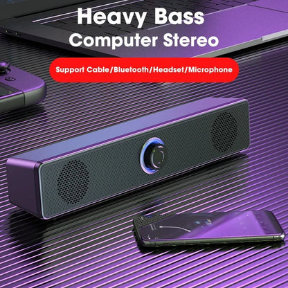 Computer Caixa De Som Wired and Wireless Bluetooth Speaker Portable Sound Box Bar Music Soundbar for PC TV Laptop Desktop Bocina