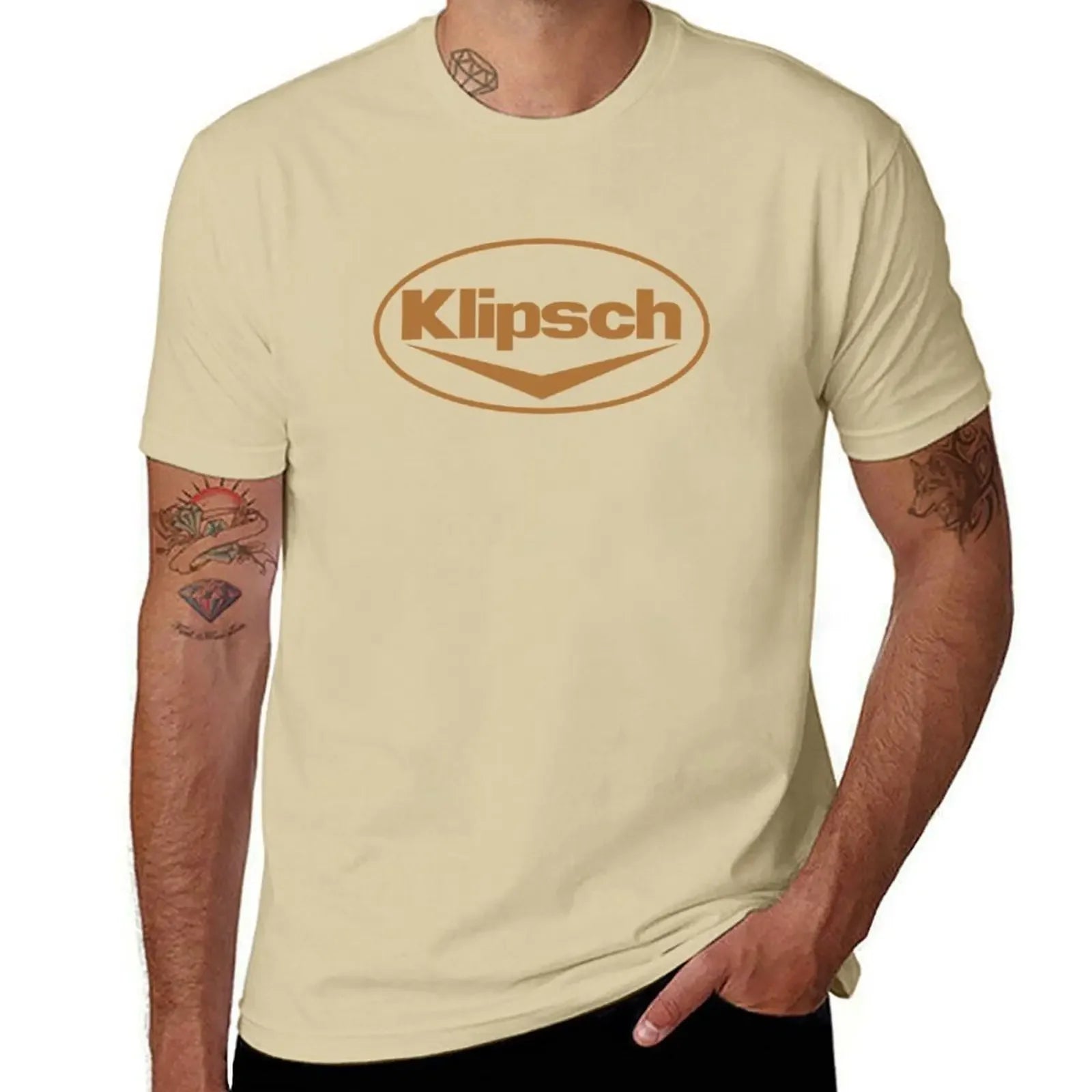 Best Selling Klipsch Logo Essential T-Shirt Oversized Funnys Sweat Men Clothing