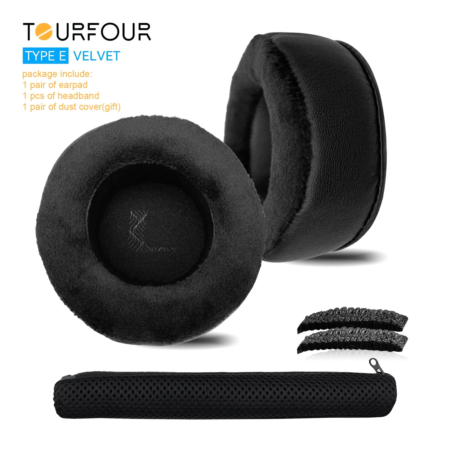 TOURFOUR Replacement Earpads for BANG & OLUFSEN BeoPlay H6,H4 Headphones Ear Cushion Headband