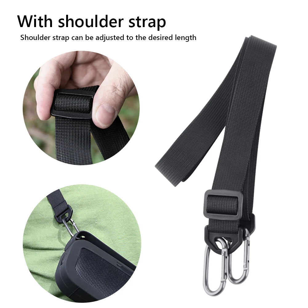 Silicone Cover Case for Bose SoundLink Flex BT Portable Speaker Protective Sleeve Shockproof Travel Protective Carrying Pouch