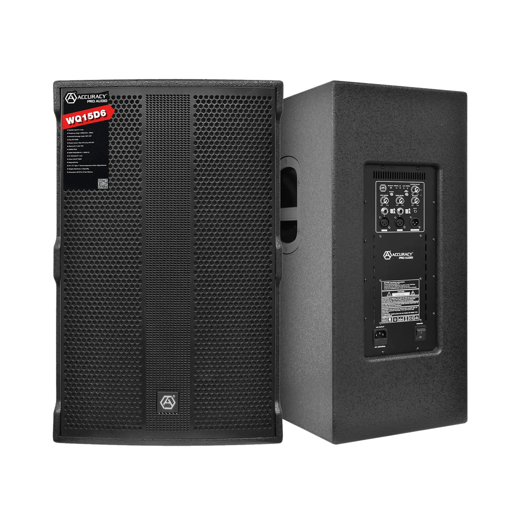 WQ15D6-2K 15 Inch Quran Marshal Game Subwoofer Speaker Professional Audio Active Wooden Speaker