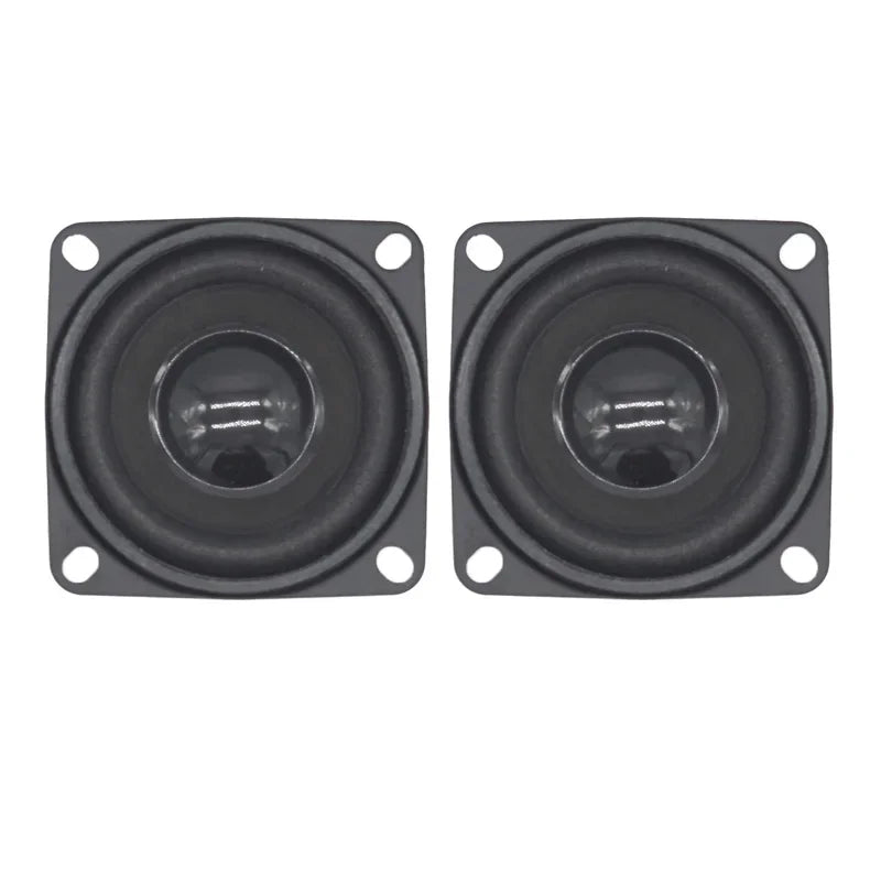 2Pcs 2 Inch 4 Ohm 10W Speakers Audio Portable Full Range Sound Dual Magnetic Loudspeaker DIY Home Theater Sound System Speaker