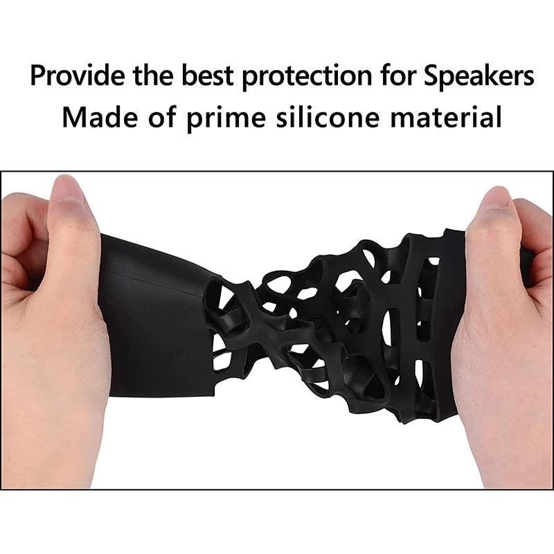 ZOPRORE Silicone Case Cover for Bose SoundLink Revolve+ Plus Portable Bluetooth Speaker Skin Cover With Charging Port Accessible