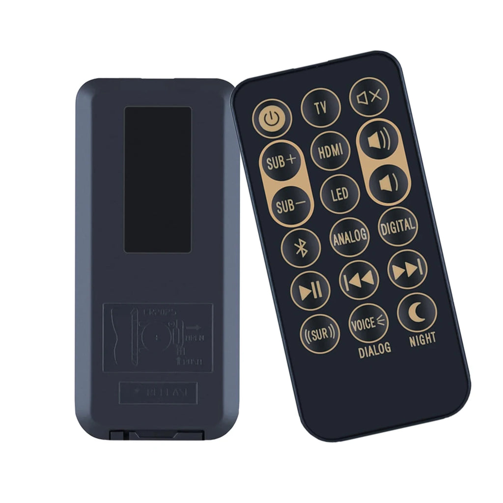 Remote Control for (Klipsch 1060316 SB120) (Klipsch SB 120) (Klipsch 1065133 RSB3 RSB-3) TV Sound Bar Soundbar Speaker System