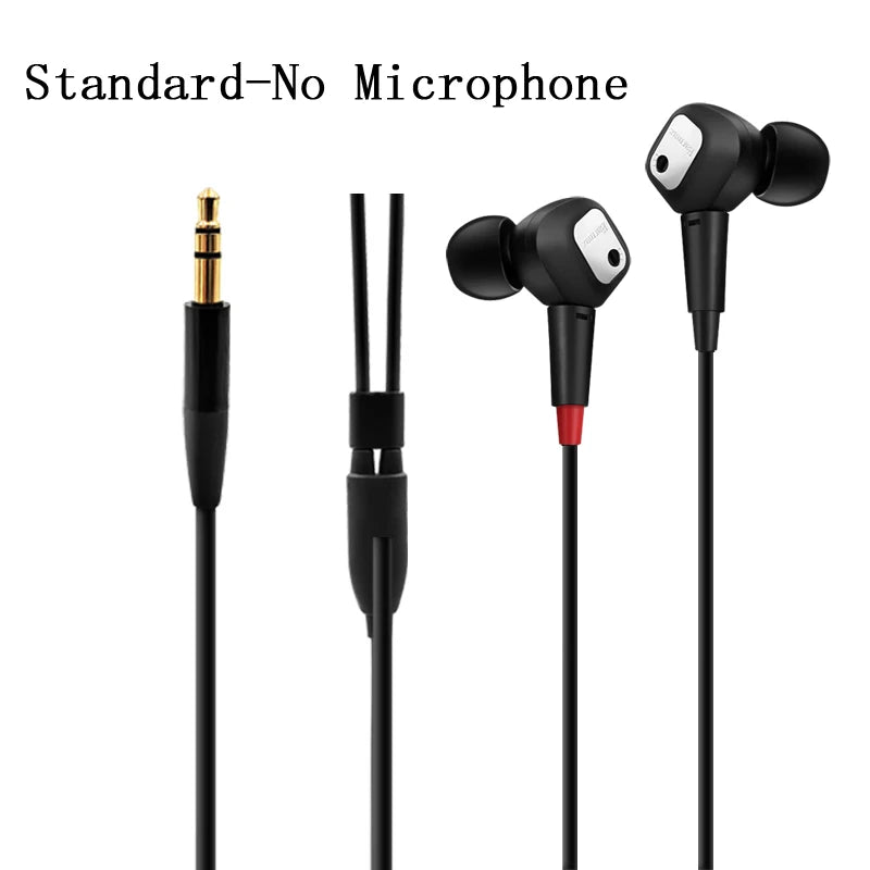 IE80S IE80 IE800 IE900 In-Ear Headset Sport Earbuds Professional HIFI Stereo Earphones Detachable Audio Cable