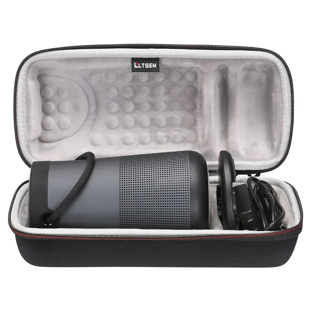 LTGEM EVA Hard Case for Bose SoundLink Revolve+ Speaker Protective Travel Carrying Storage Bag(only Case)