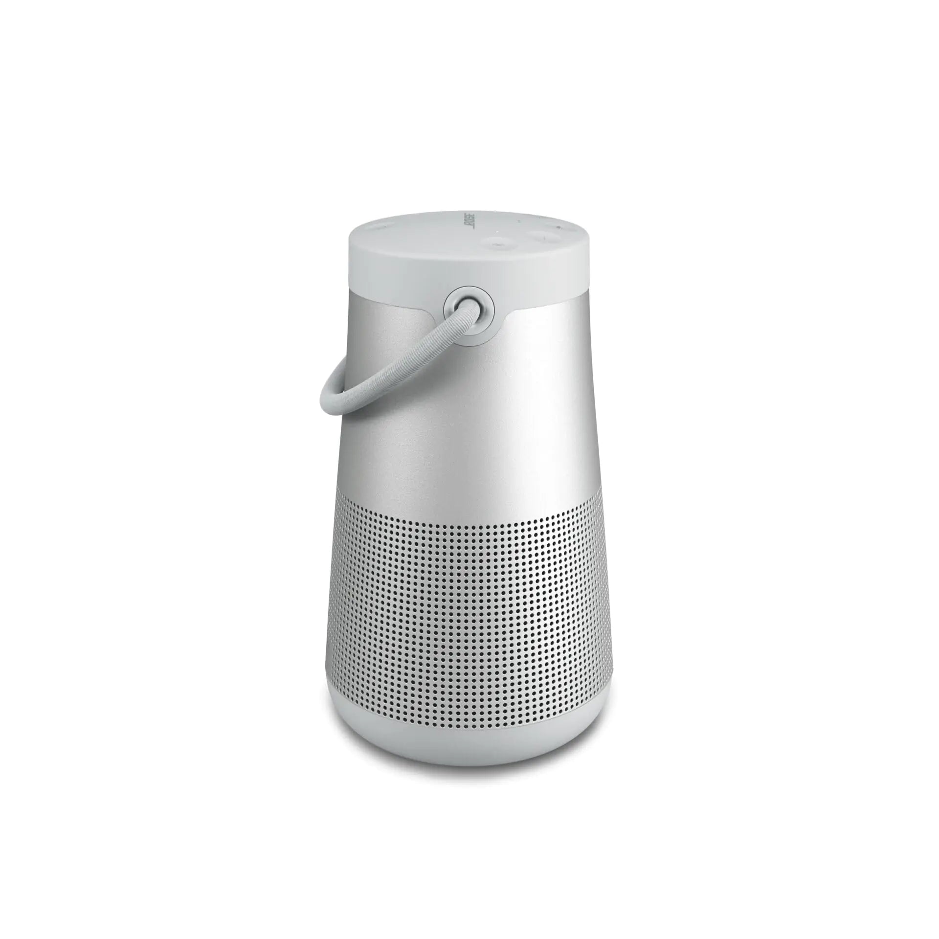 Bose SoundLink Revolve+ (Series II) Bluetooth Speaker Portable Speaker with Microphone Wireless and Water Resistant with 360 Degree Sound Long Lasting Battery and Handle Silver