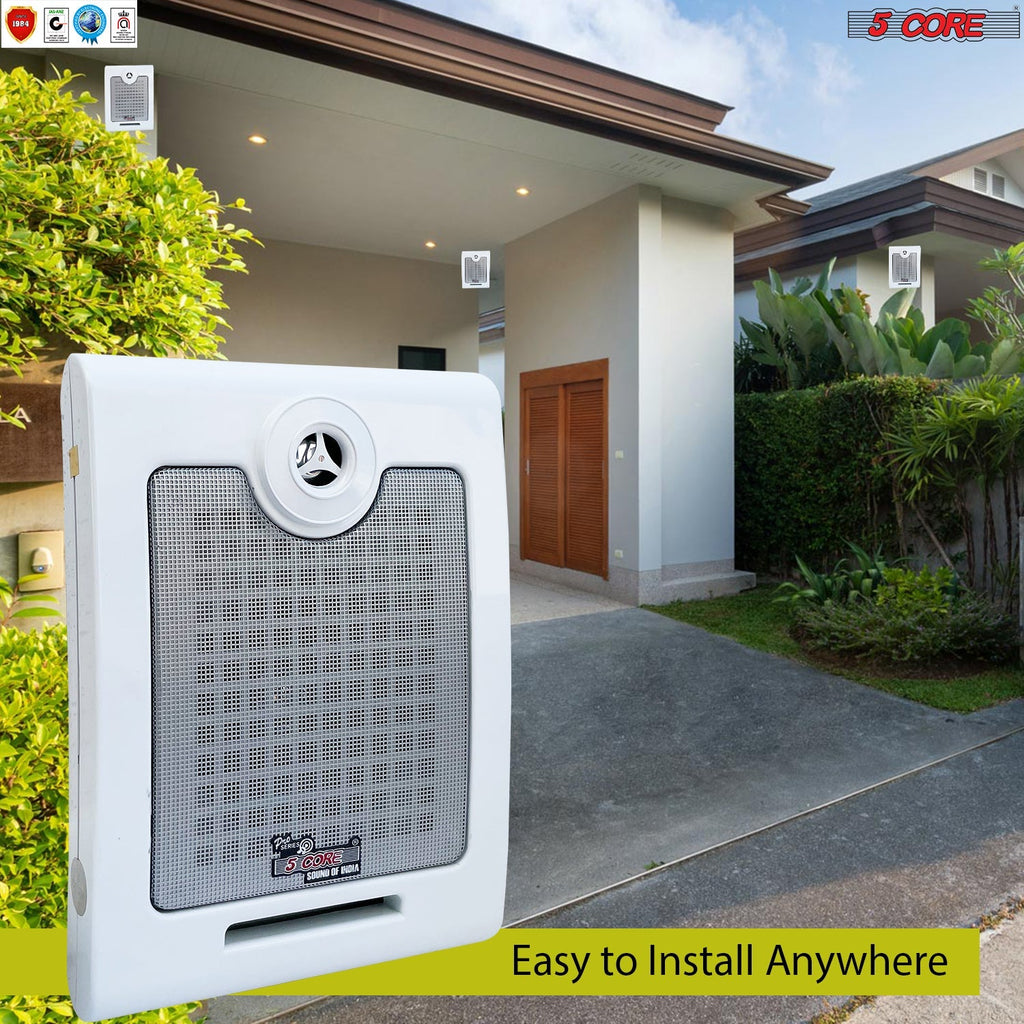 5Core Outdoor Wall Speakers High Performance Ceiling Mount Speaker 50W