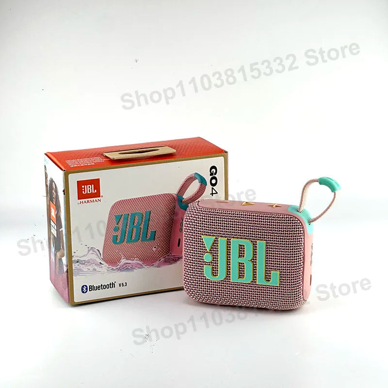 Original JBL GO 4 Wireless Bluetooth Speaker Portable Waterproof Speaker Outdoor Speakers Bass Party Speaker JBL GO4 HK Version