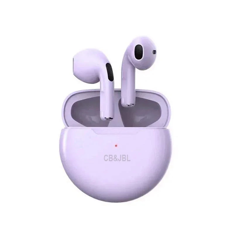 For CB&JBL Pro 6 HiFi Bluetooth Earphone IPX5 Life Waterproof Wireless Headphones for iPhone Xiaomi Headset Dual Mic Pro6 Earbud
